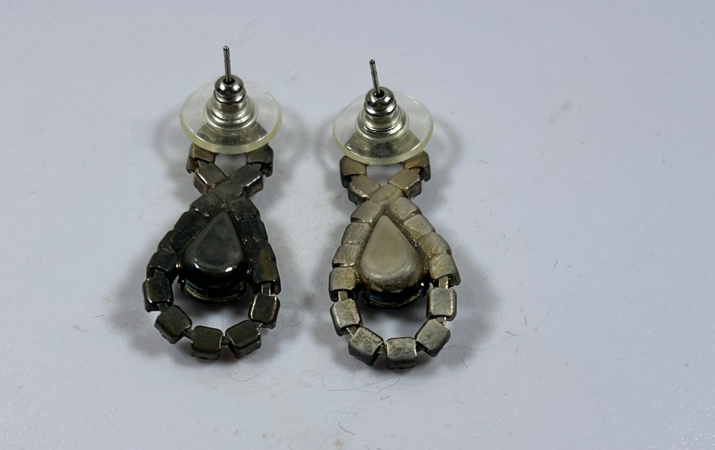 Austrian Crystal Blue Earrings - New
