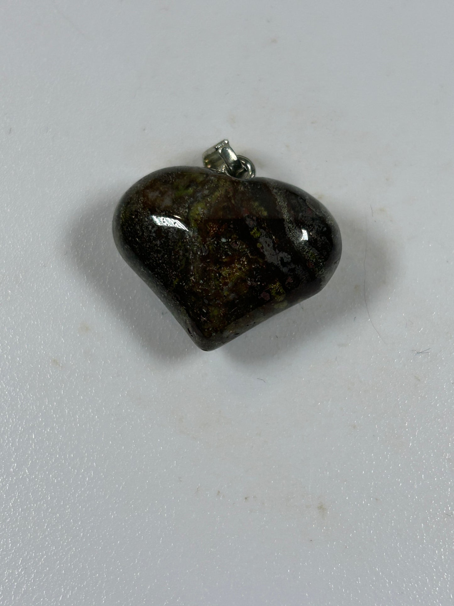 Hematite Heart Pendant - New