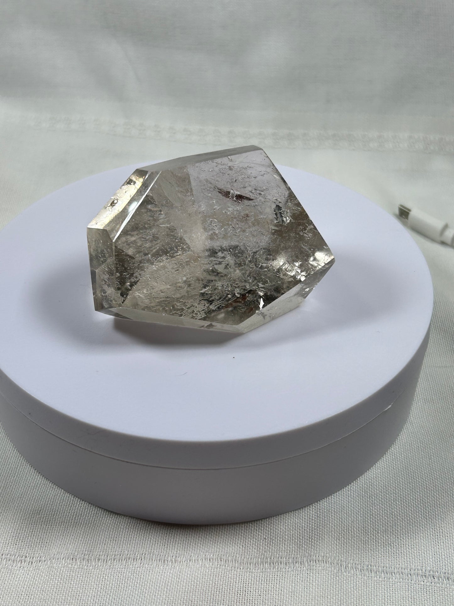 (#906) - Clear Quartz Polished - New