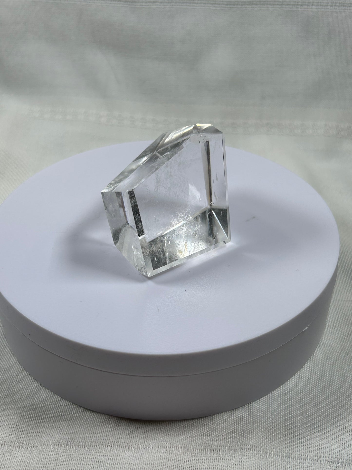 (#907) - Clear Quartz Polished - New