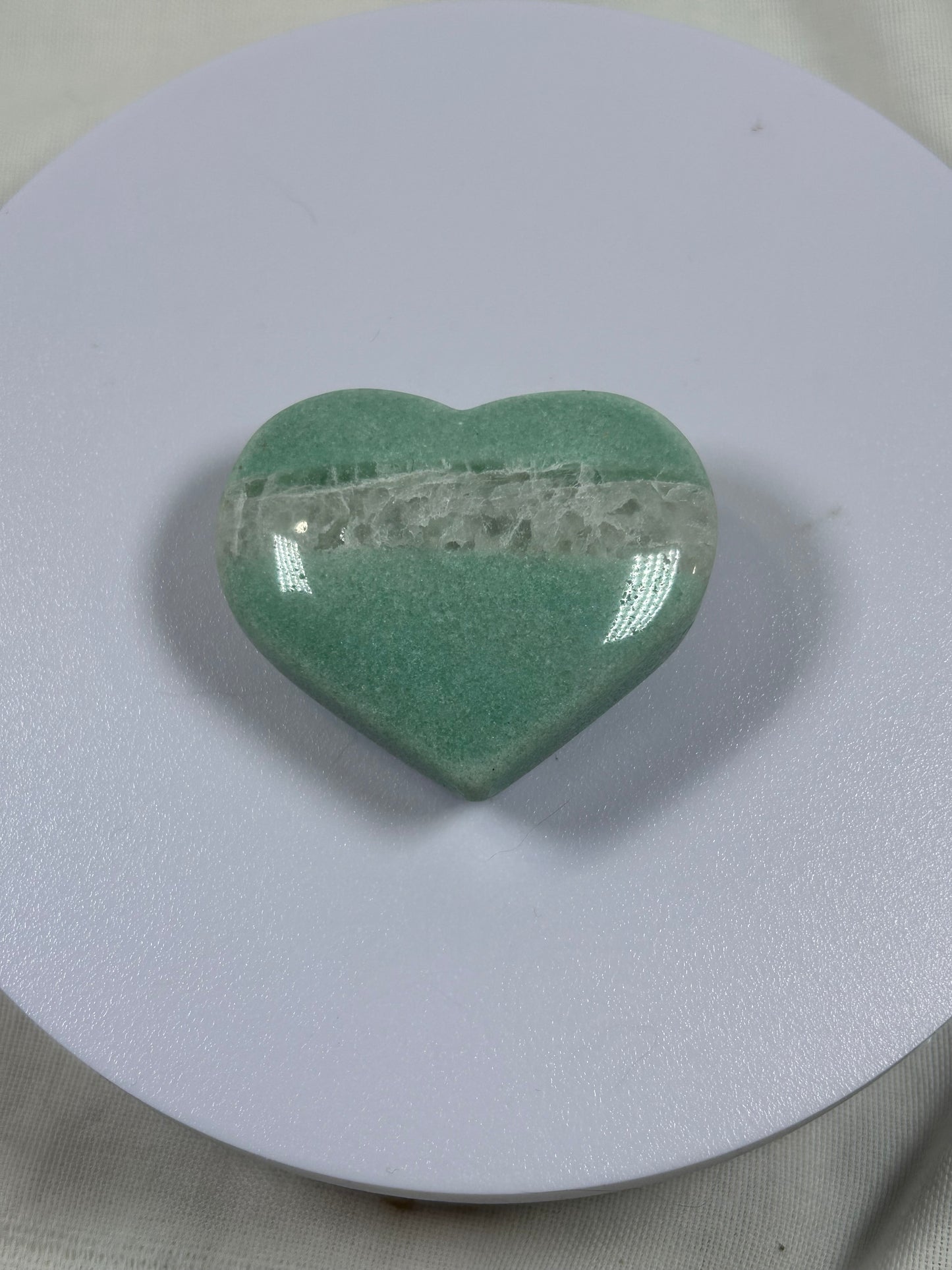 (#896) - Calcite Heart - New