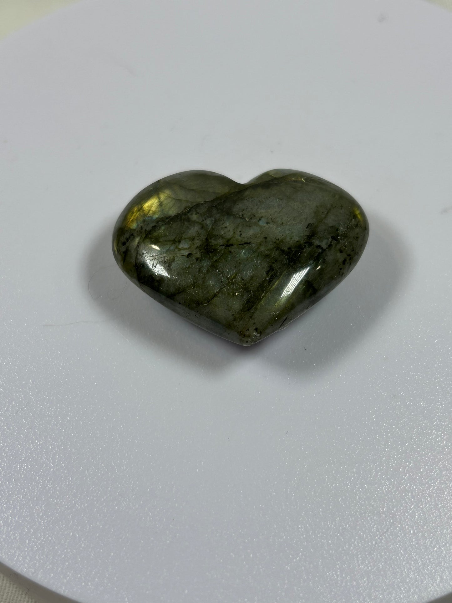(#890) - Labradorite Heart - New