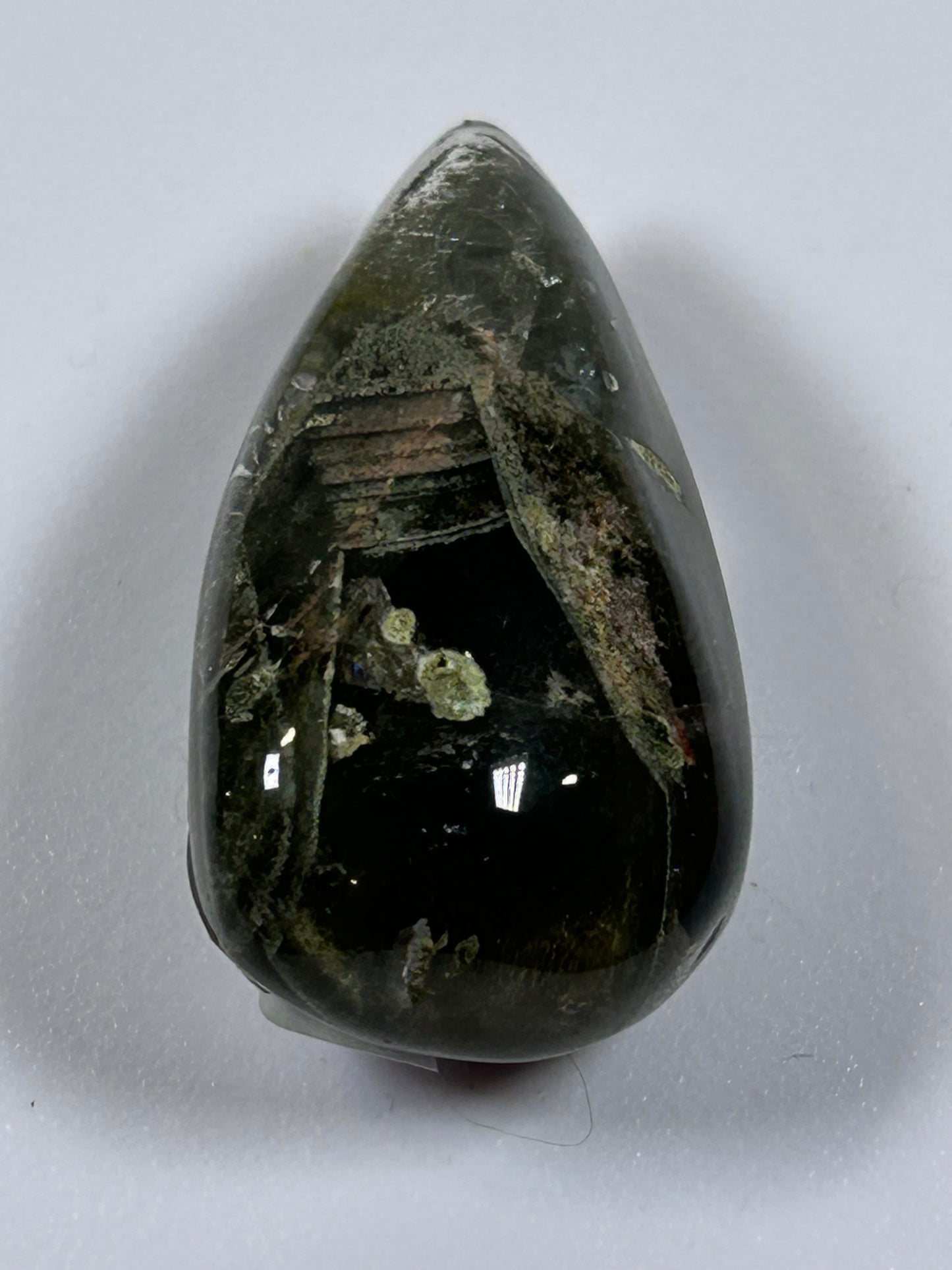(GQ24) - Garden Quartz Teardrop Pendant - New