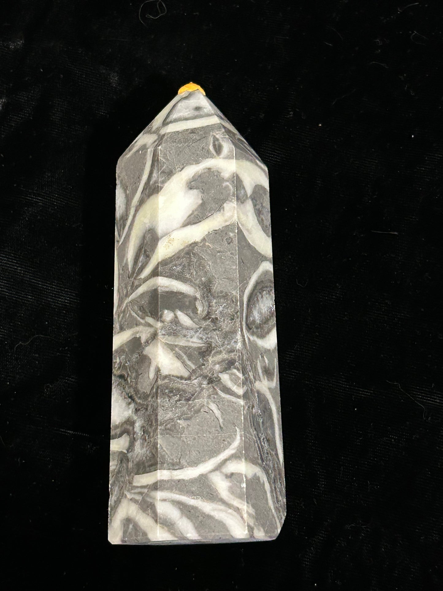 (#982) - Gray Zebra Jasper Tower - New