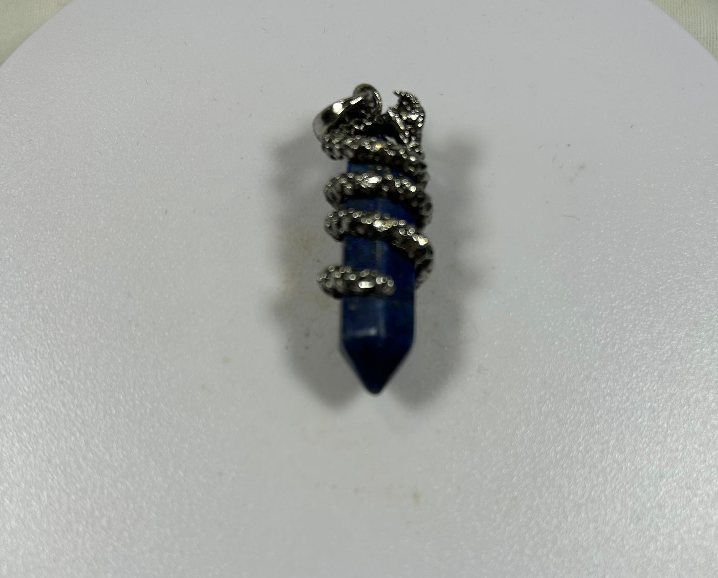 Lapiz Lazuli With Dragon Pendant - New
