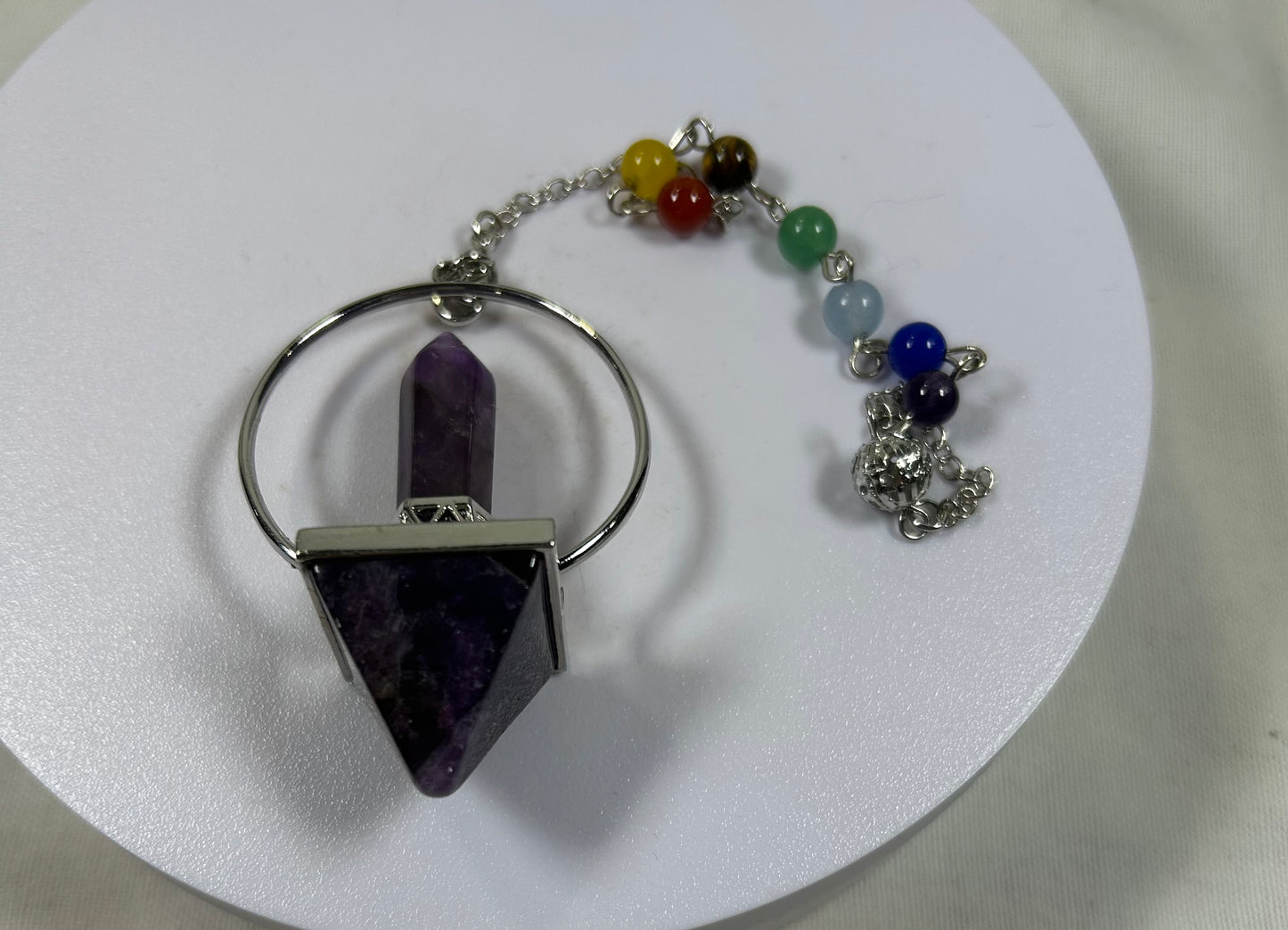 Amethyst Chakra Pendulum - New