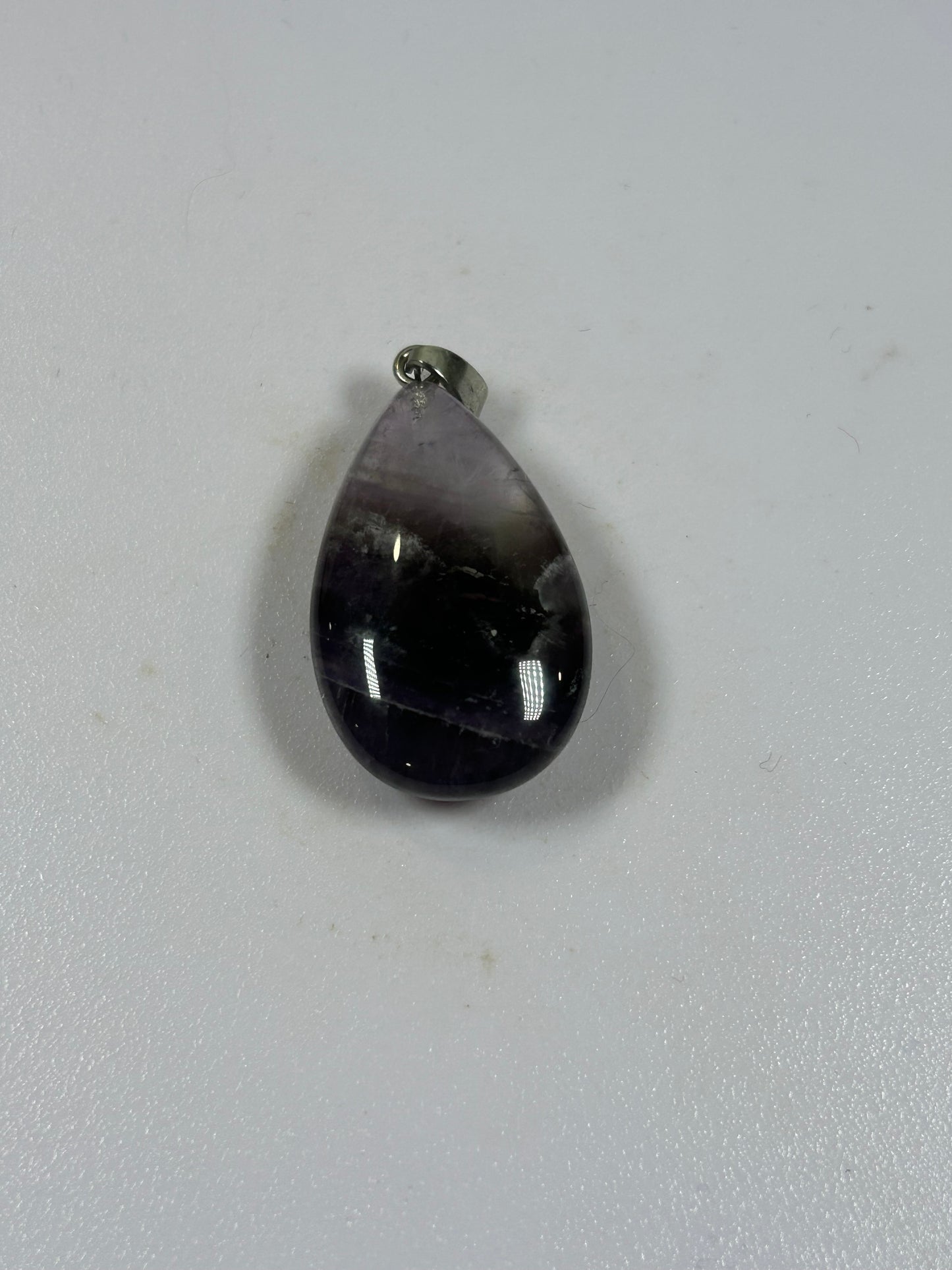 Amethyst Teardrop Pendant - New