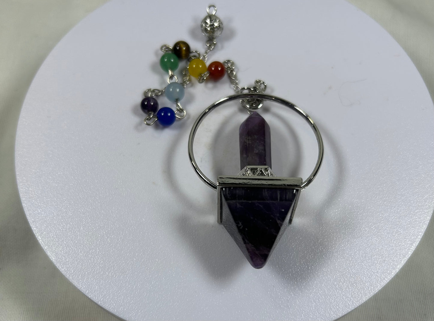 Amethyst Chakra Pendulum - New