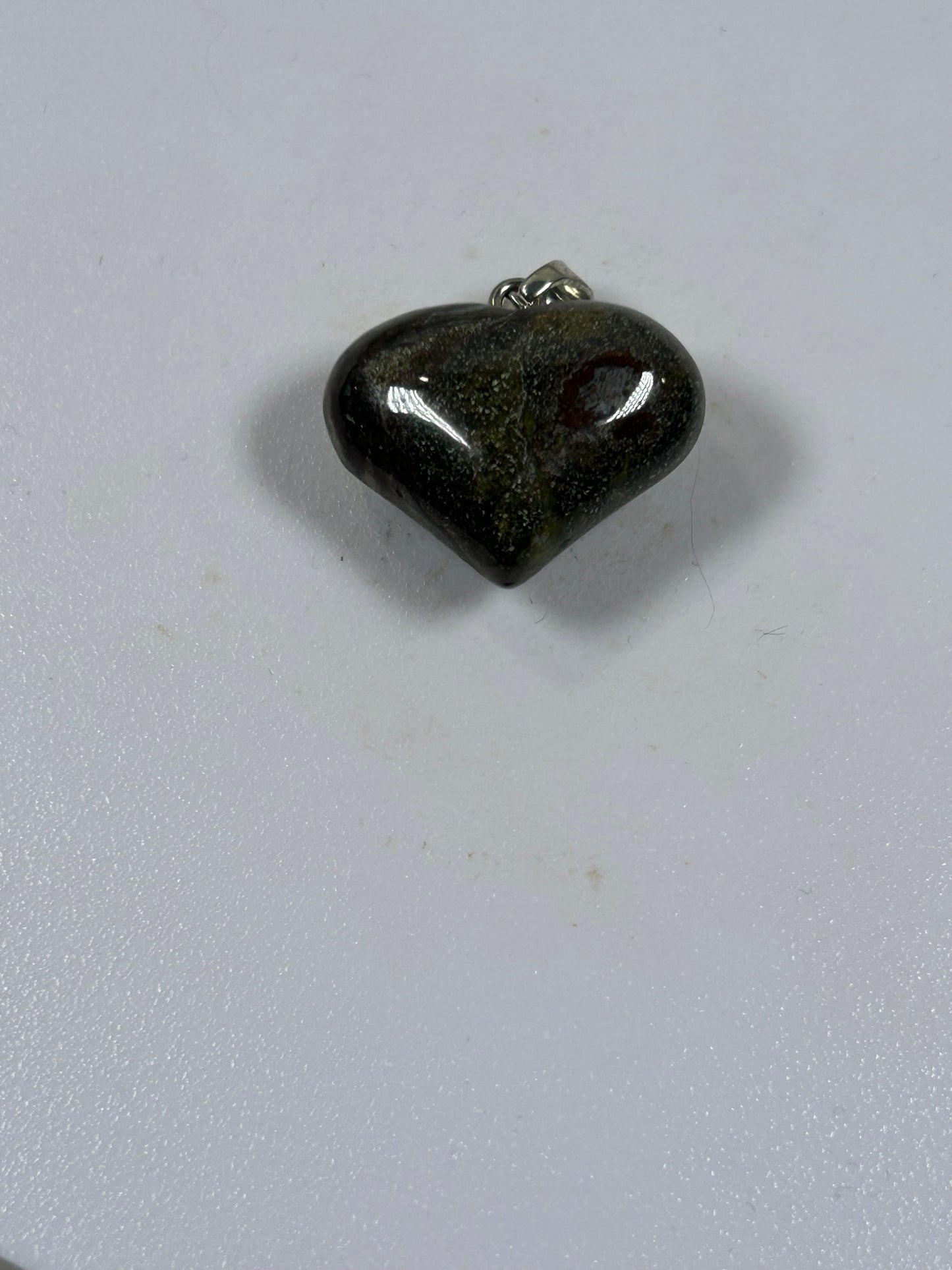Hematite Heart Pendant - New
