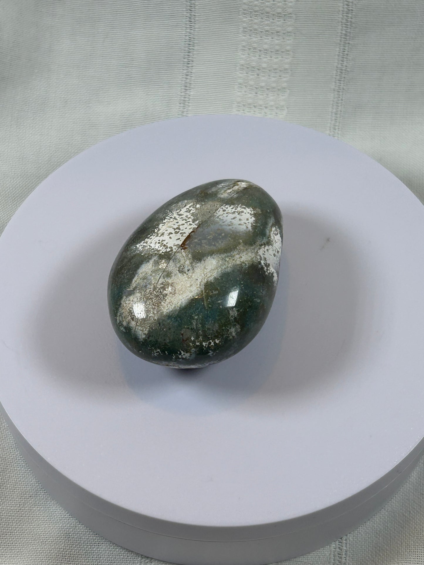 (#97) - OCEAN JASPER PALM STONE POLISHED - NEW