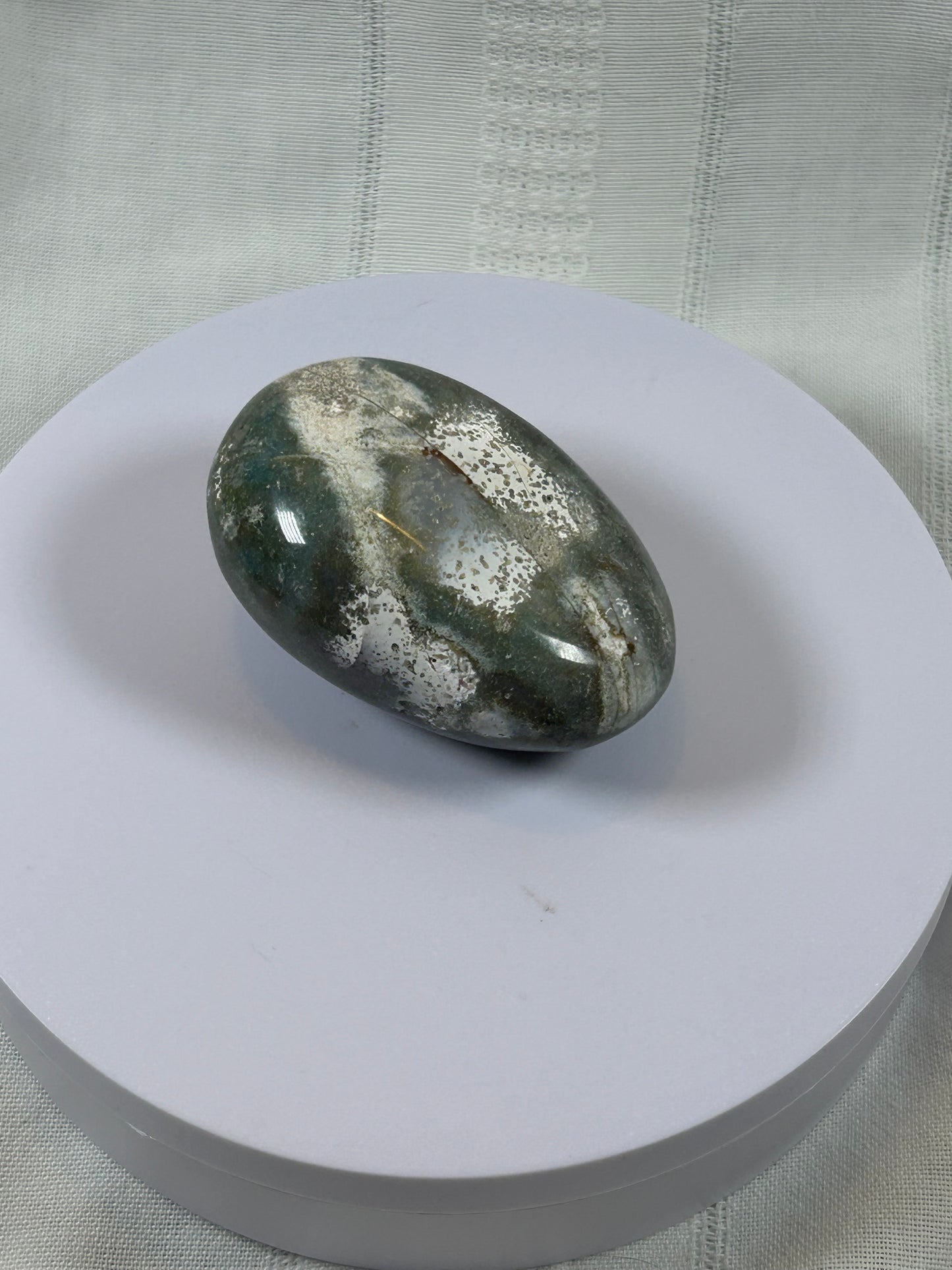 (#97) - OCEAN JASPER PALM STONE POLISHED - NEW