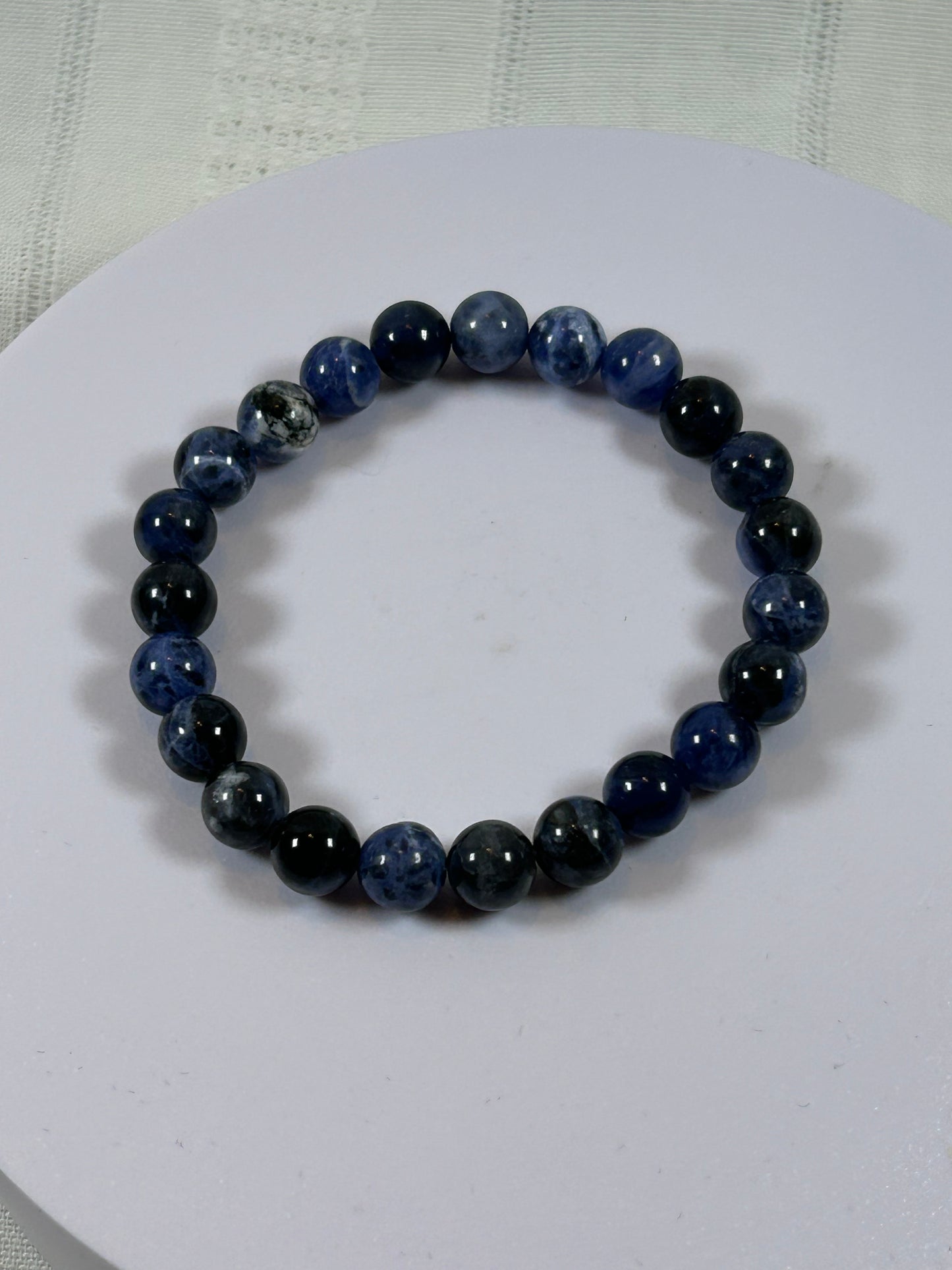 (#193) - SODALITE CRYSTAL BRACELET - NEW