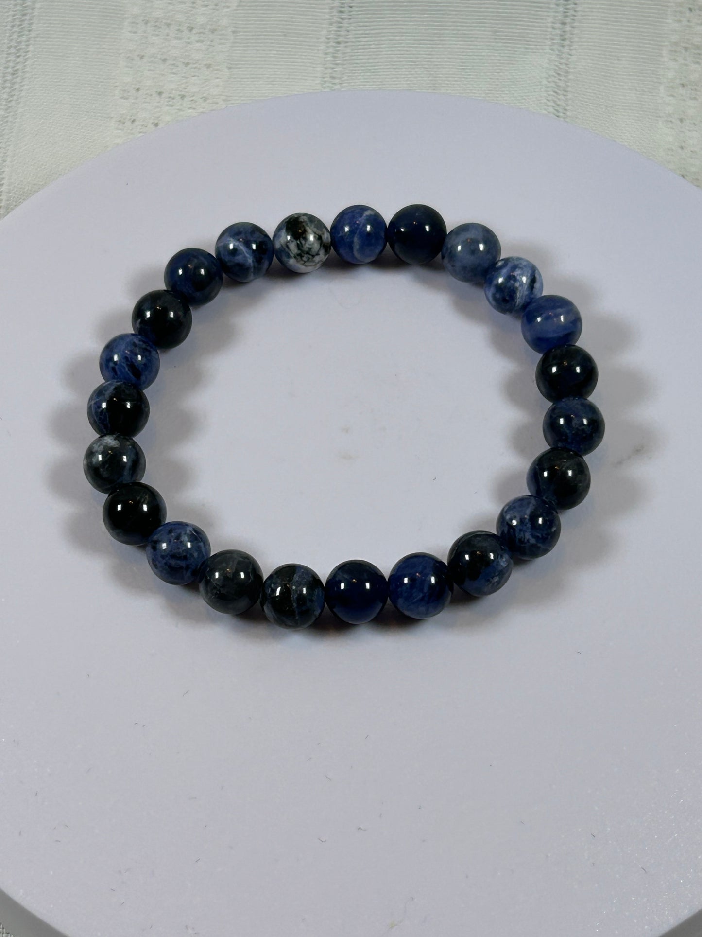 (#193) - SODALITE CRYSTAL BRACELET - NEW
