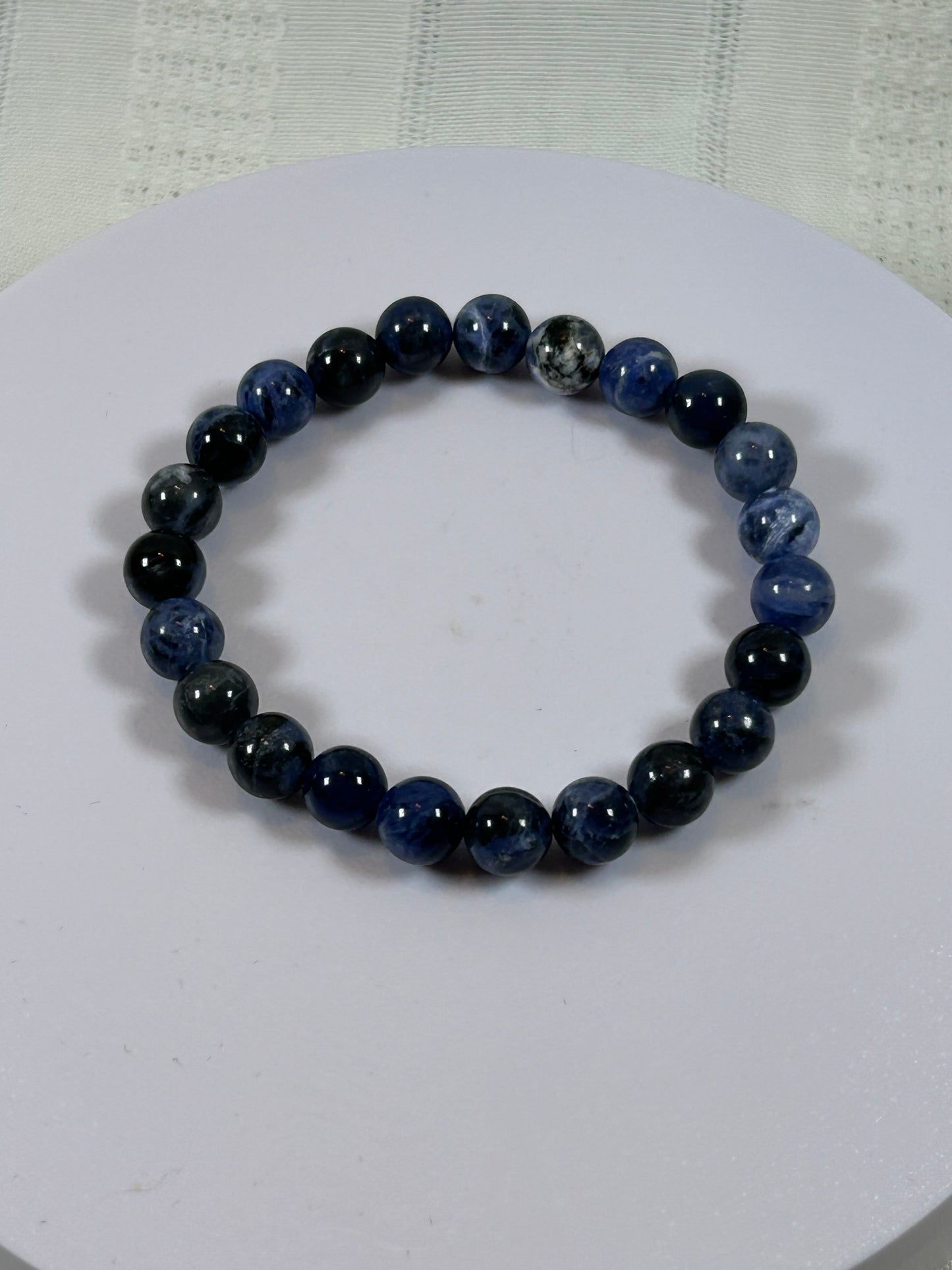 (#193) - SODALITE CRYSTAL BRACELET - NEW