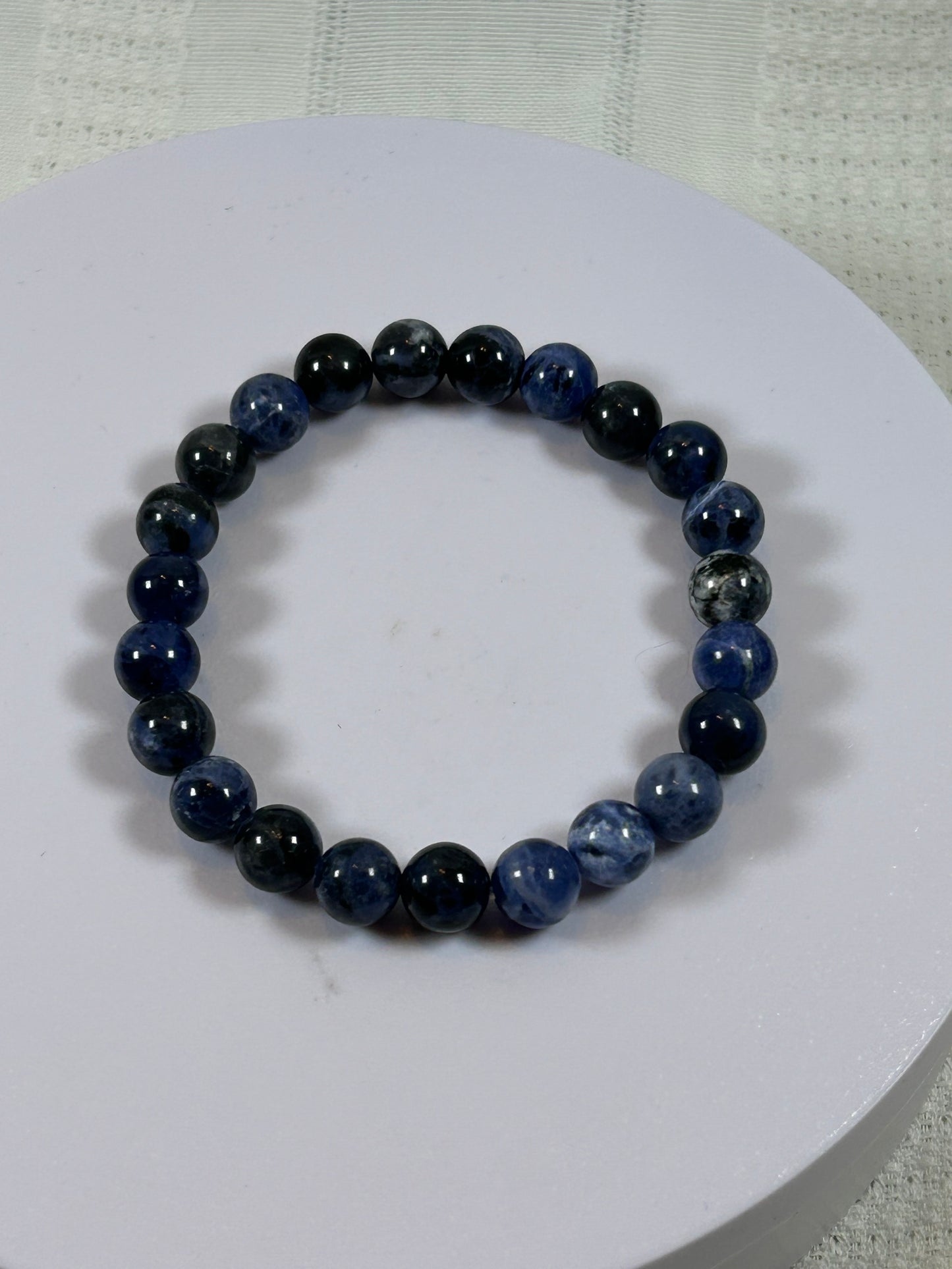 (#193) - SODALITE CRYSTAL BRACELET - NEW