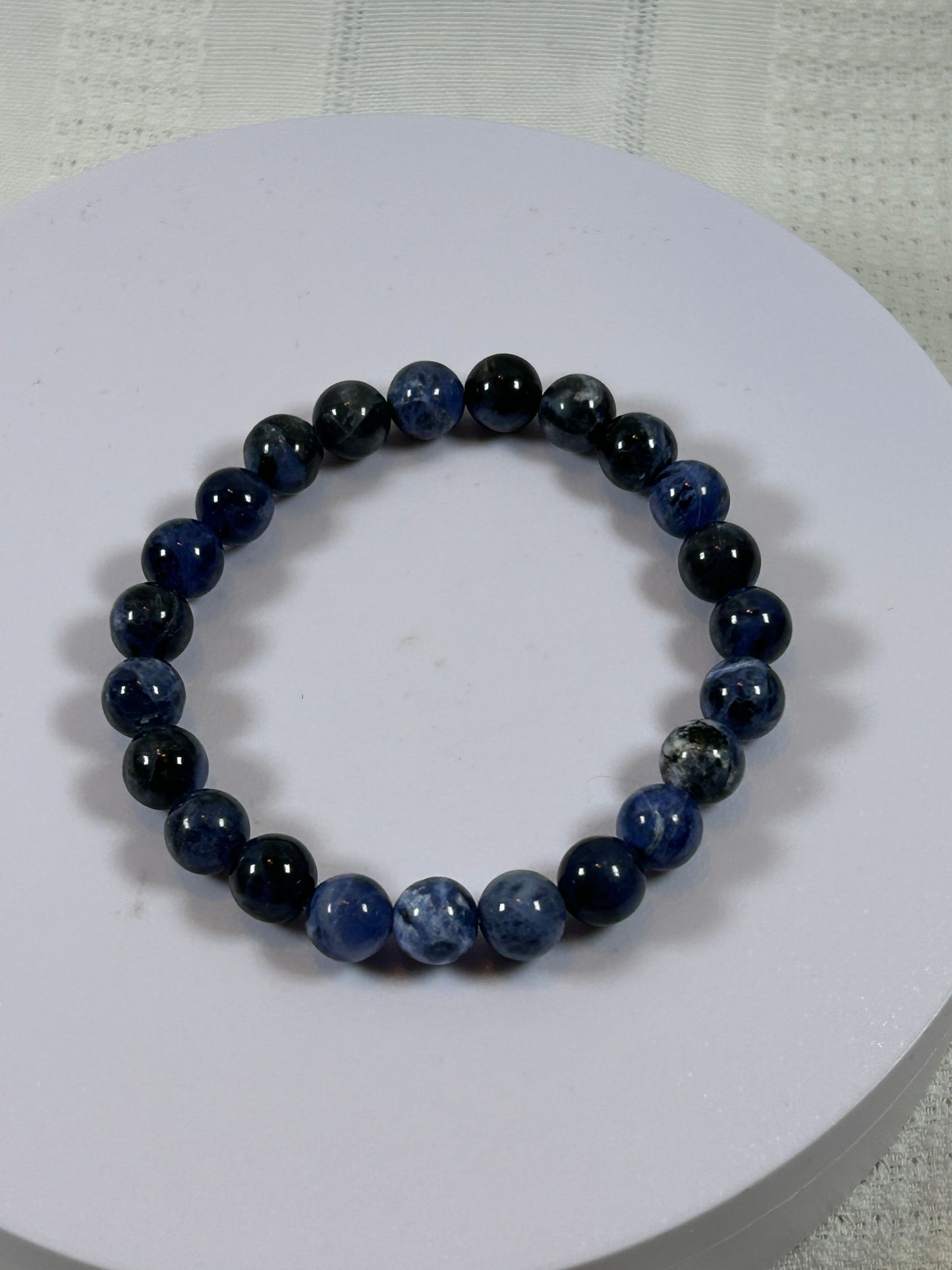 (#193) - SODALITE CRYSTAL BRACELET - NEW