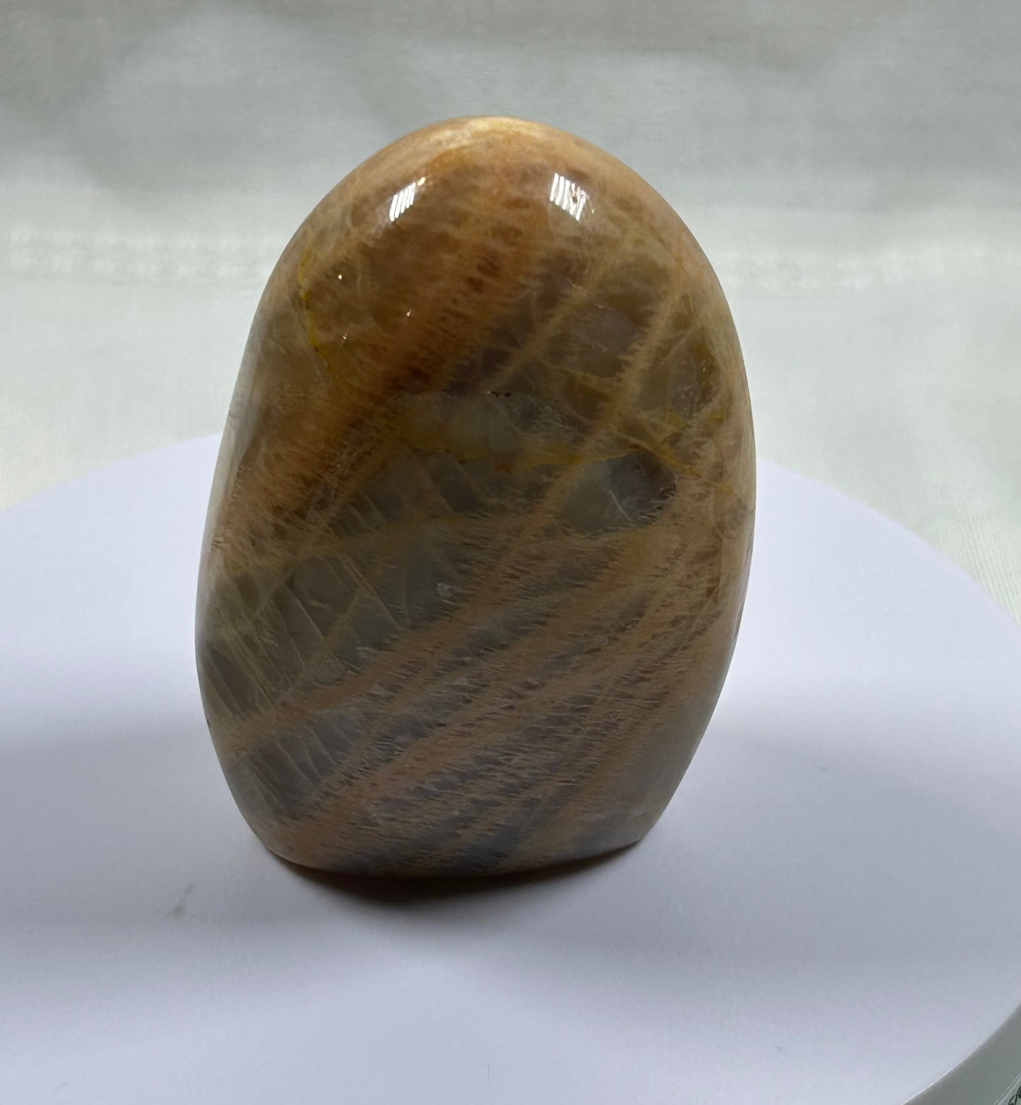 (#927) - Peach Moonstone Freeform - New