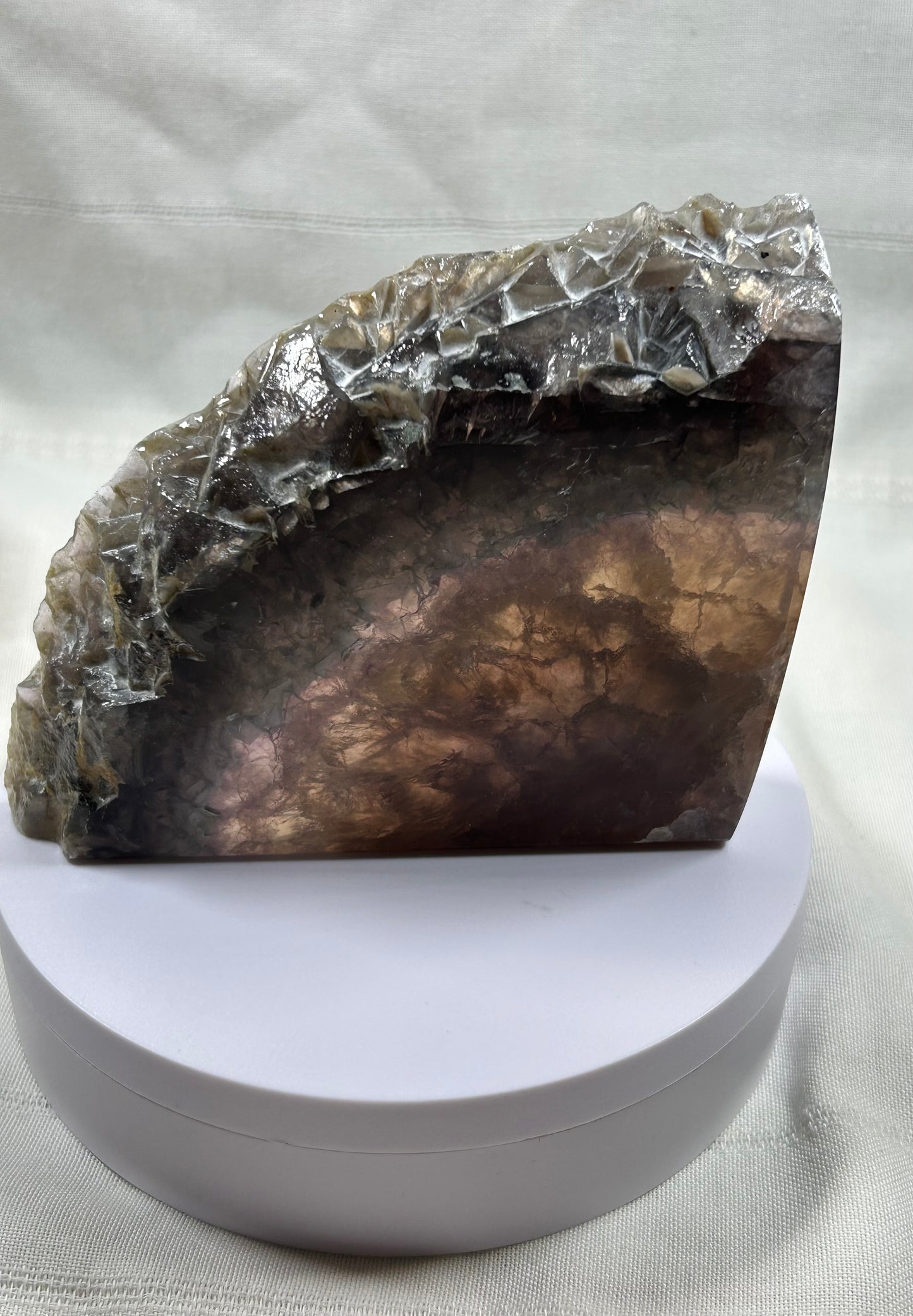 (#938) - Amethyst Slice Freeform - New