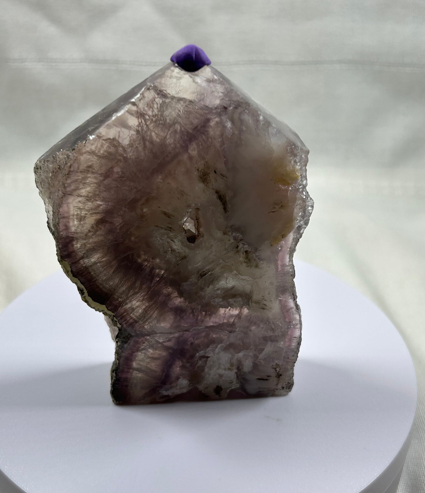 (#939) - Amethyst Freeform with Pyrite - New