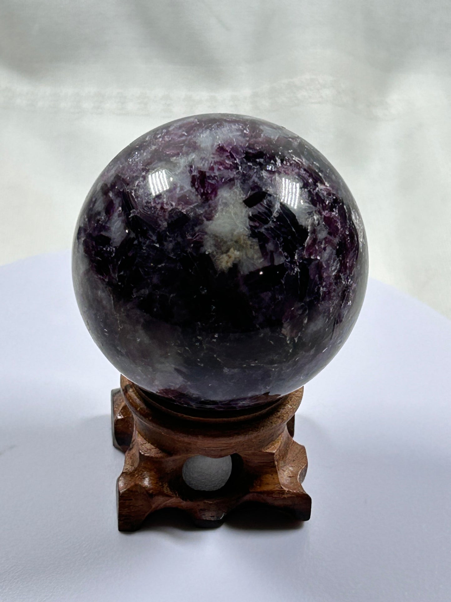 (#343) - Lepidolite Sphere - New