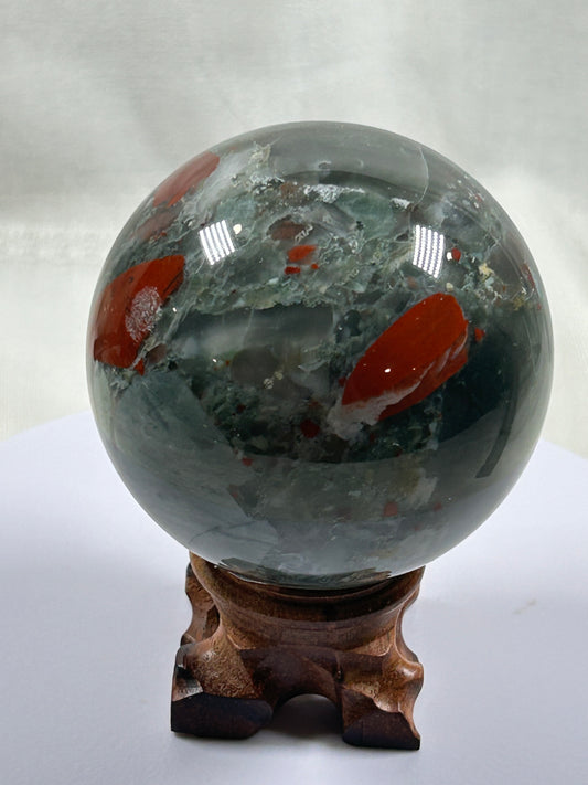 (#231) - African Bloodstone Sphere - New