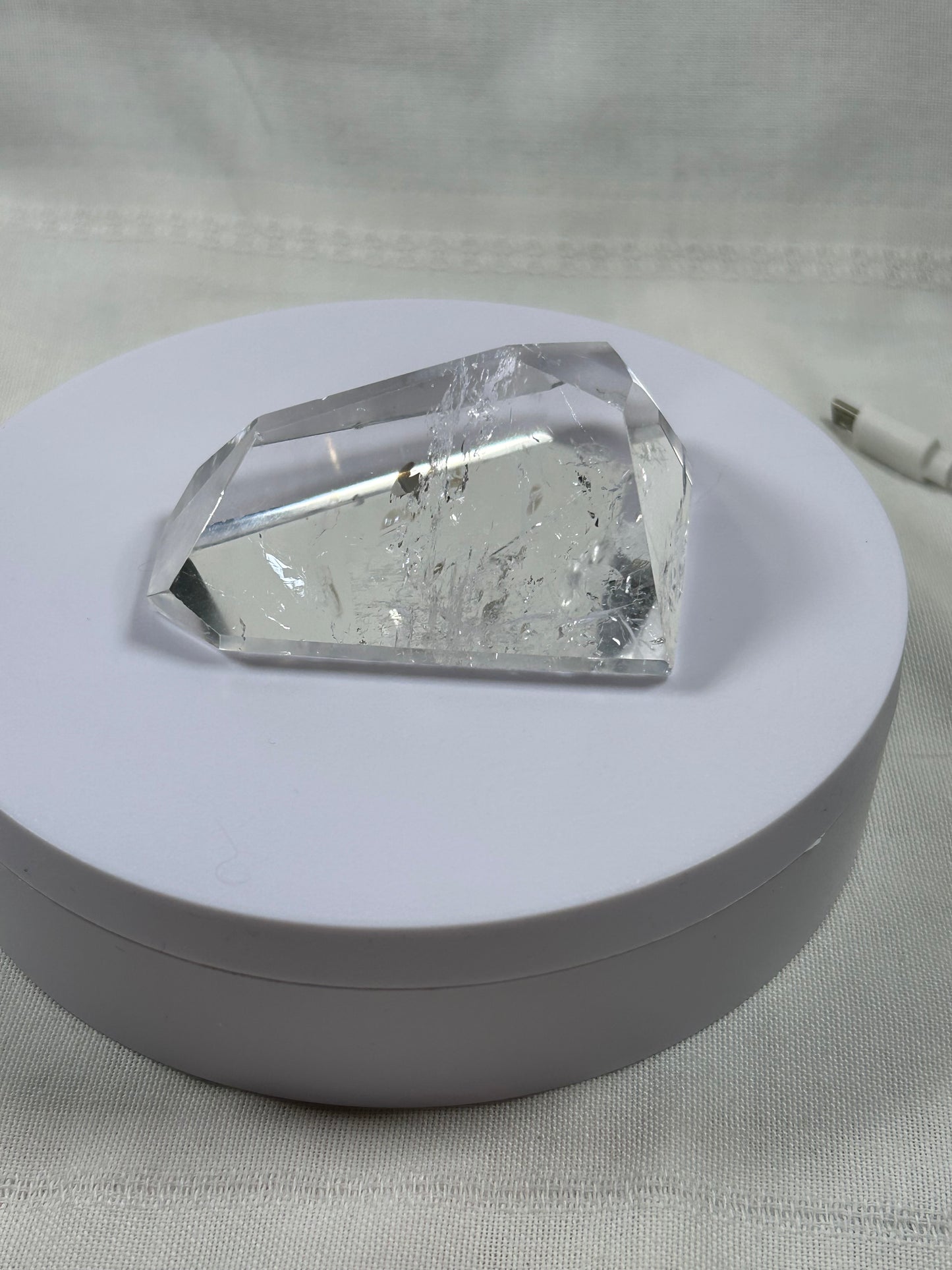 (#904) - Clear Quartz Polished - New