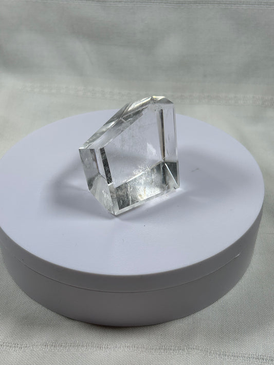 (#907) - Clear Quartz Polished - New