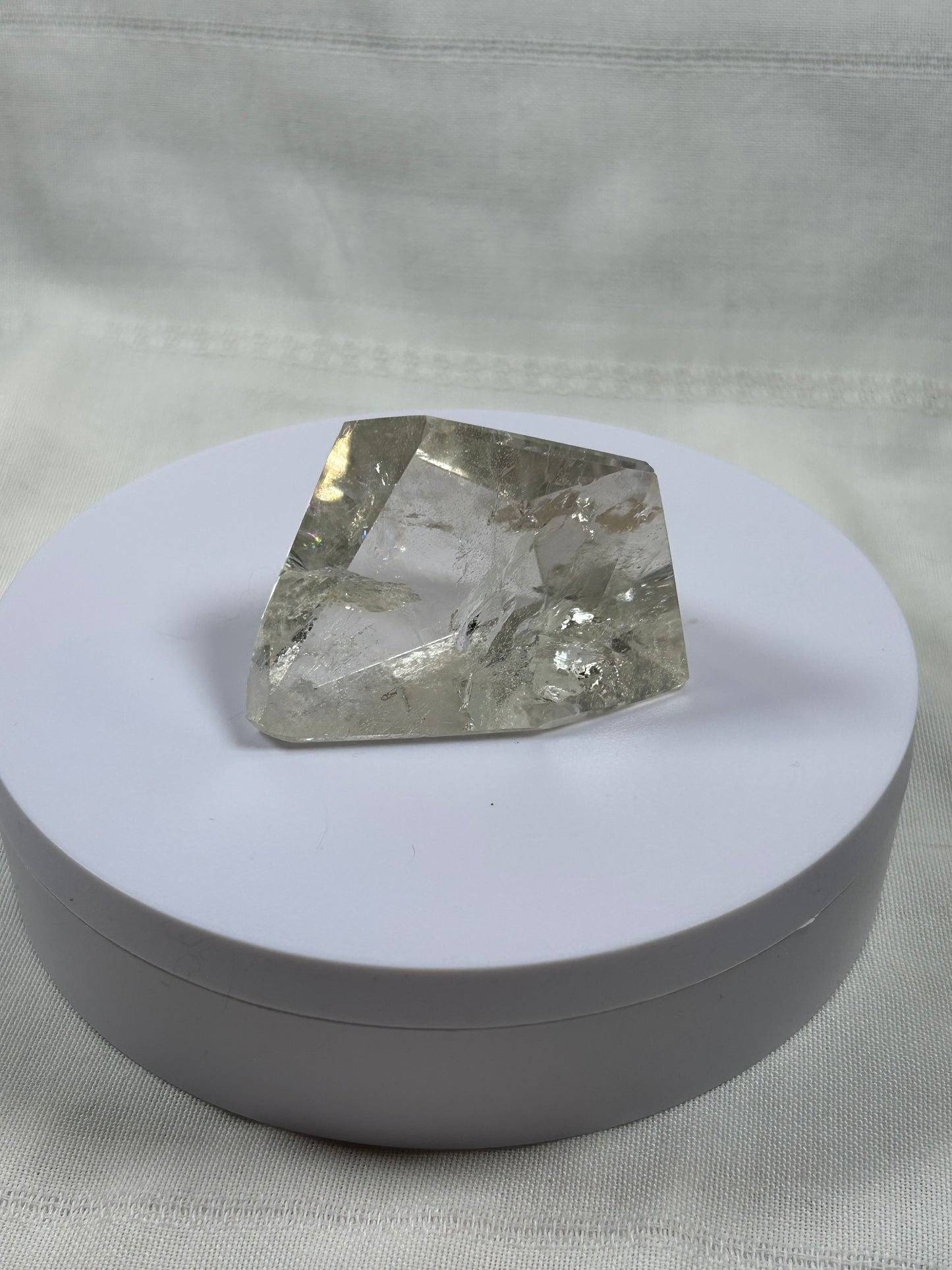 (#910) - Clear Quartz Polished - New