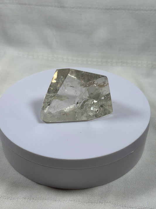 (#910) - Clear Quartz Polished - New