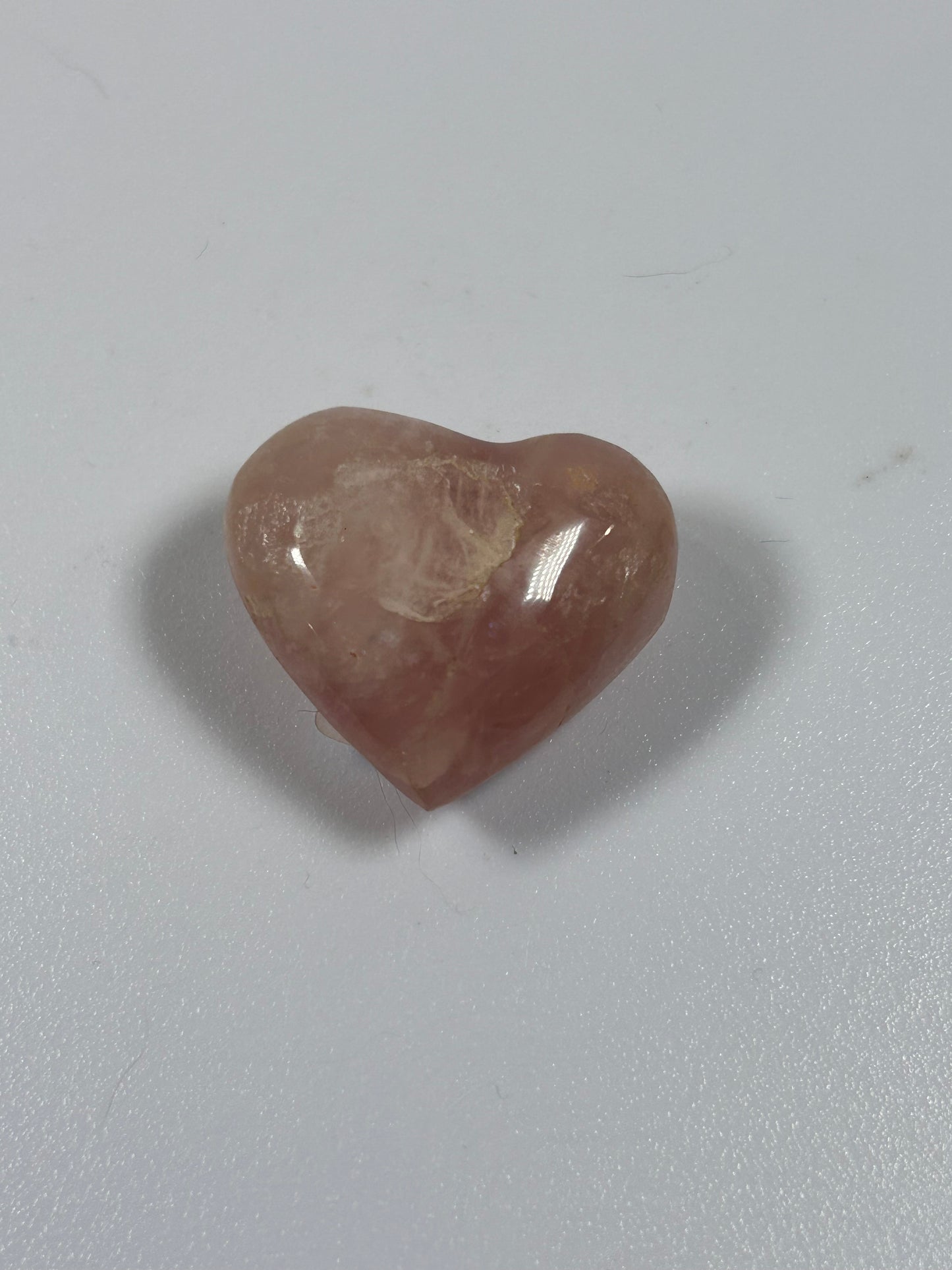 (#888) - Rose Quartz Heart - New