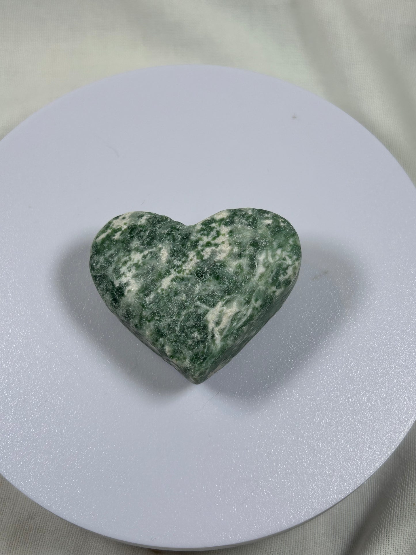 (#895) - Tree Agate Heart - New