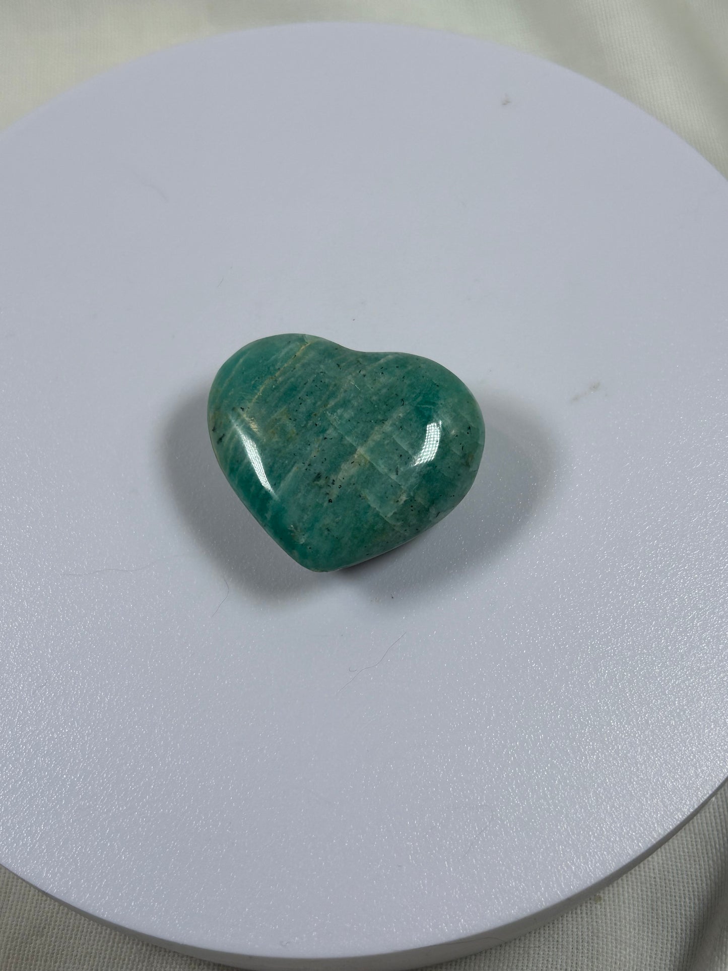 (#898) - Amazonite Heart - New