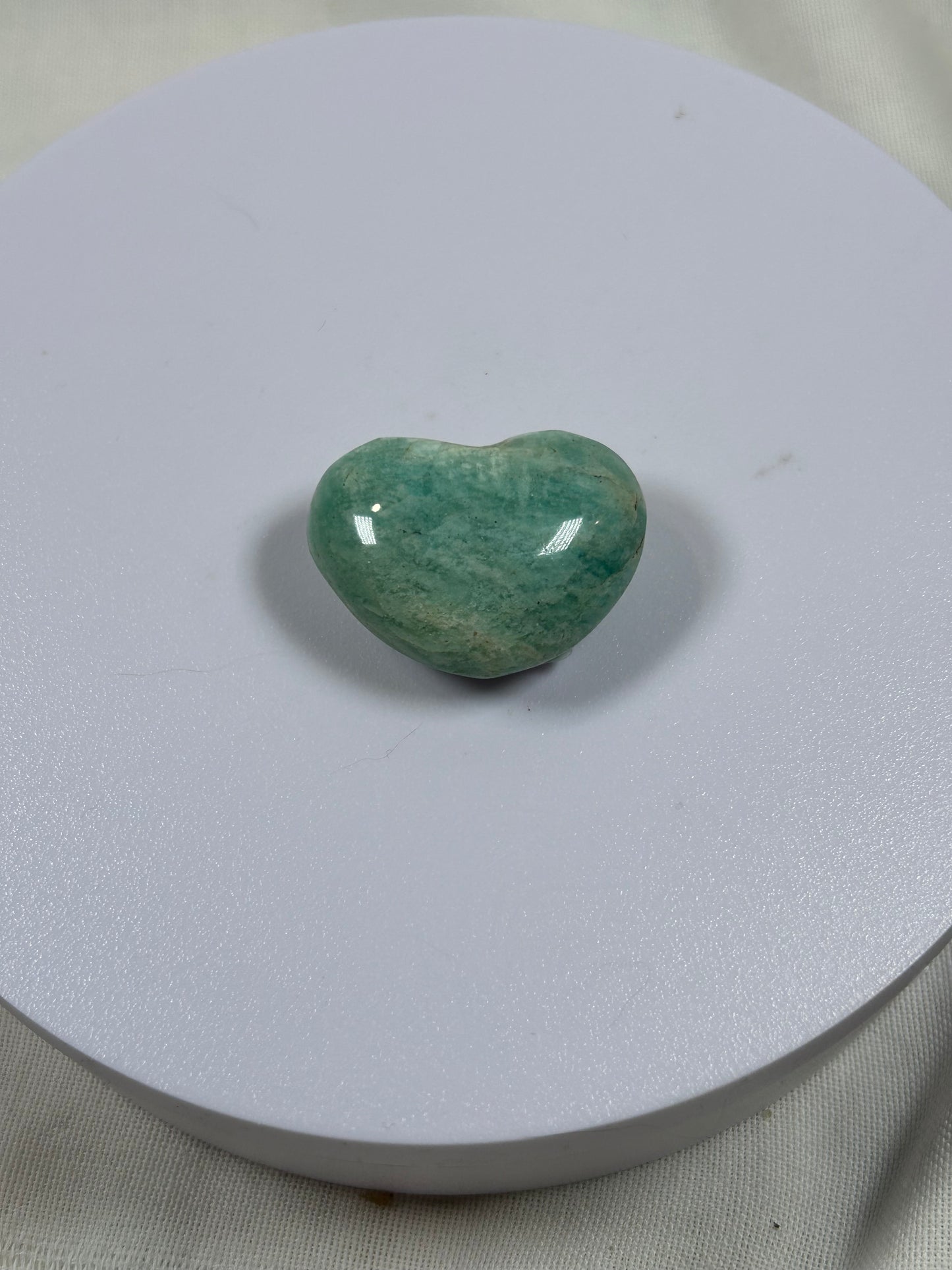 (#897) - Amazonite Heart - New