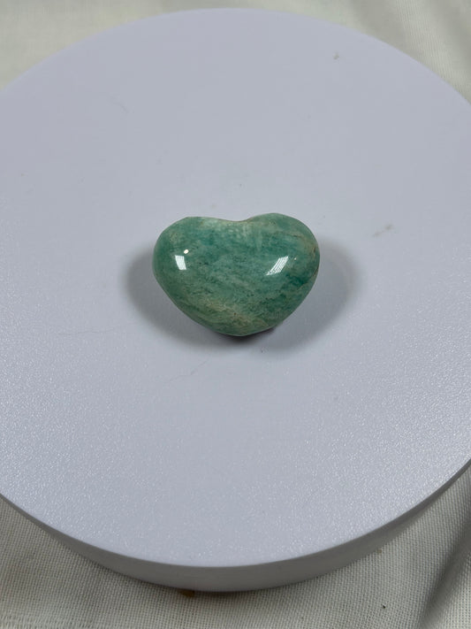 (#897) - Amazonite Heart - New