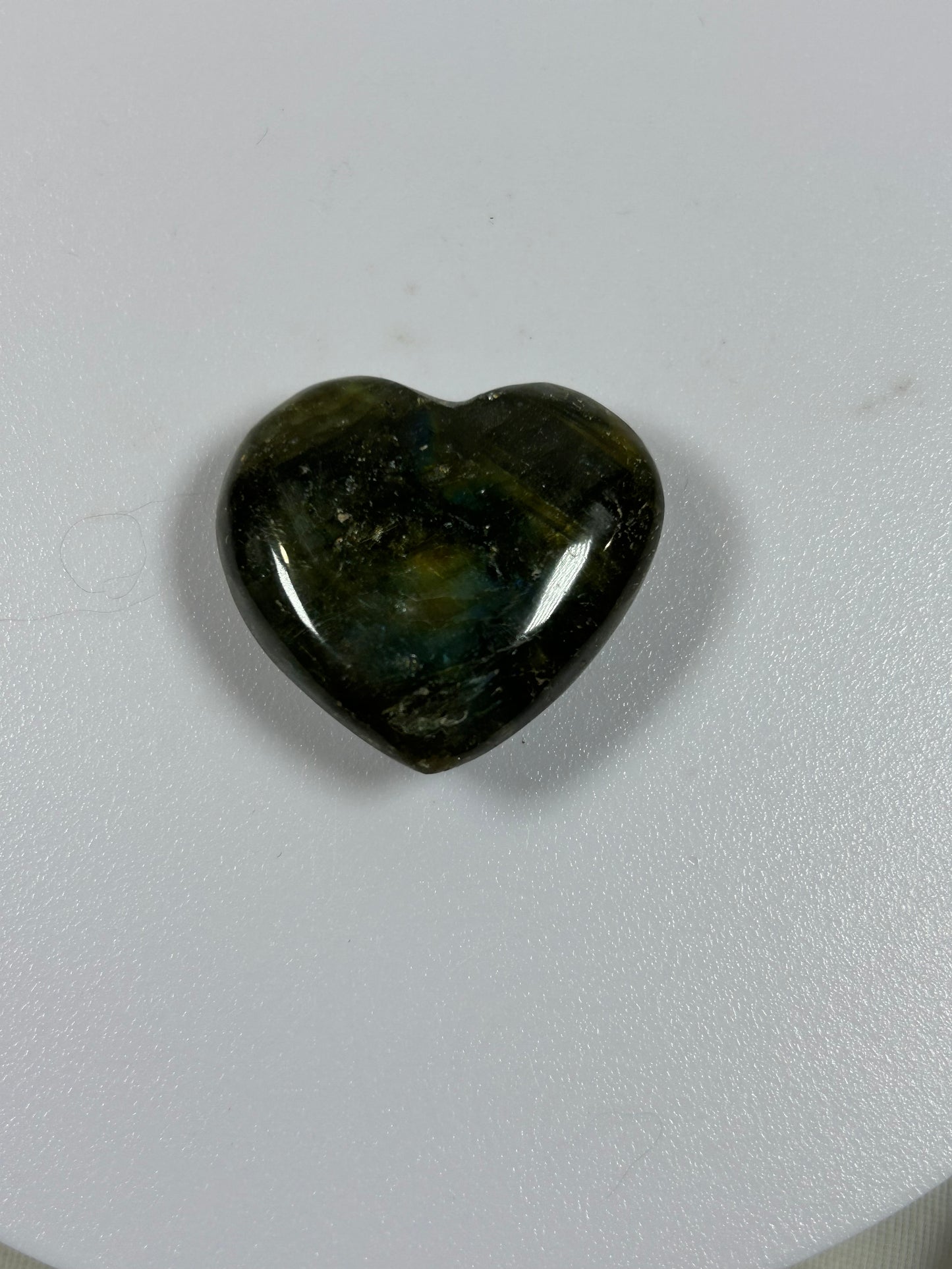 (#891) - Labradorite Heart - New