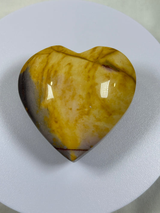 (#834) - Mookite Heart - New