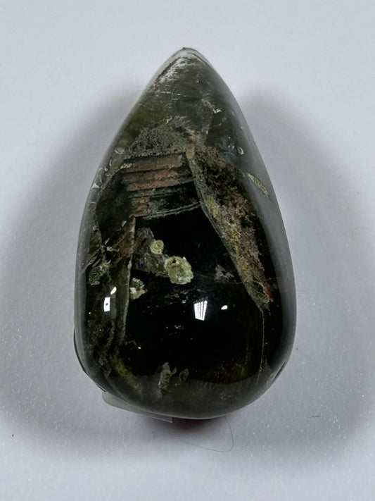 (GQ24) - Garden Quartz Teardrop Pendant - New