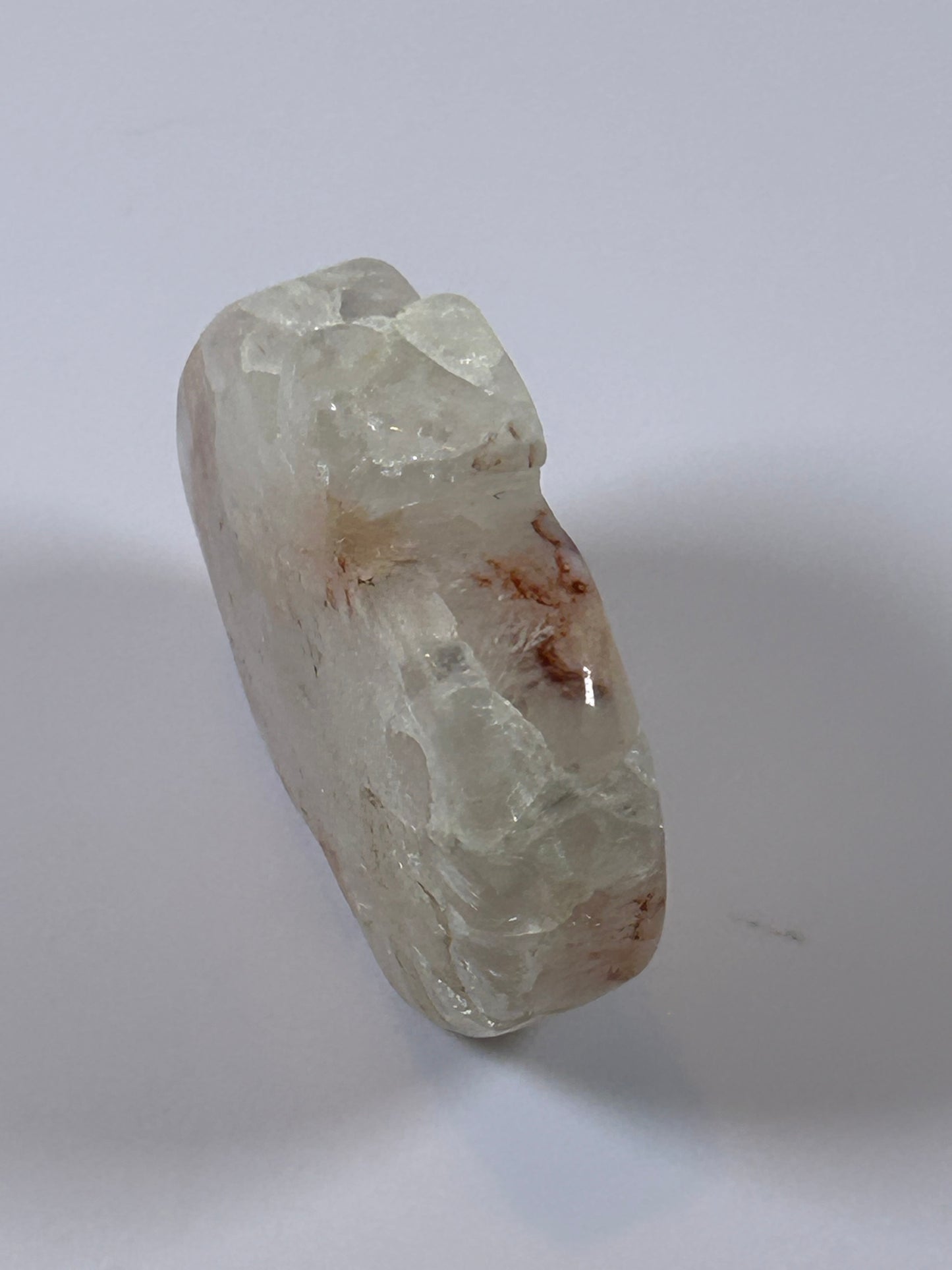 (#9) - AGATE APPLE CARVING - NEW