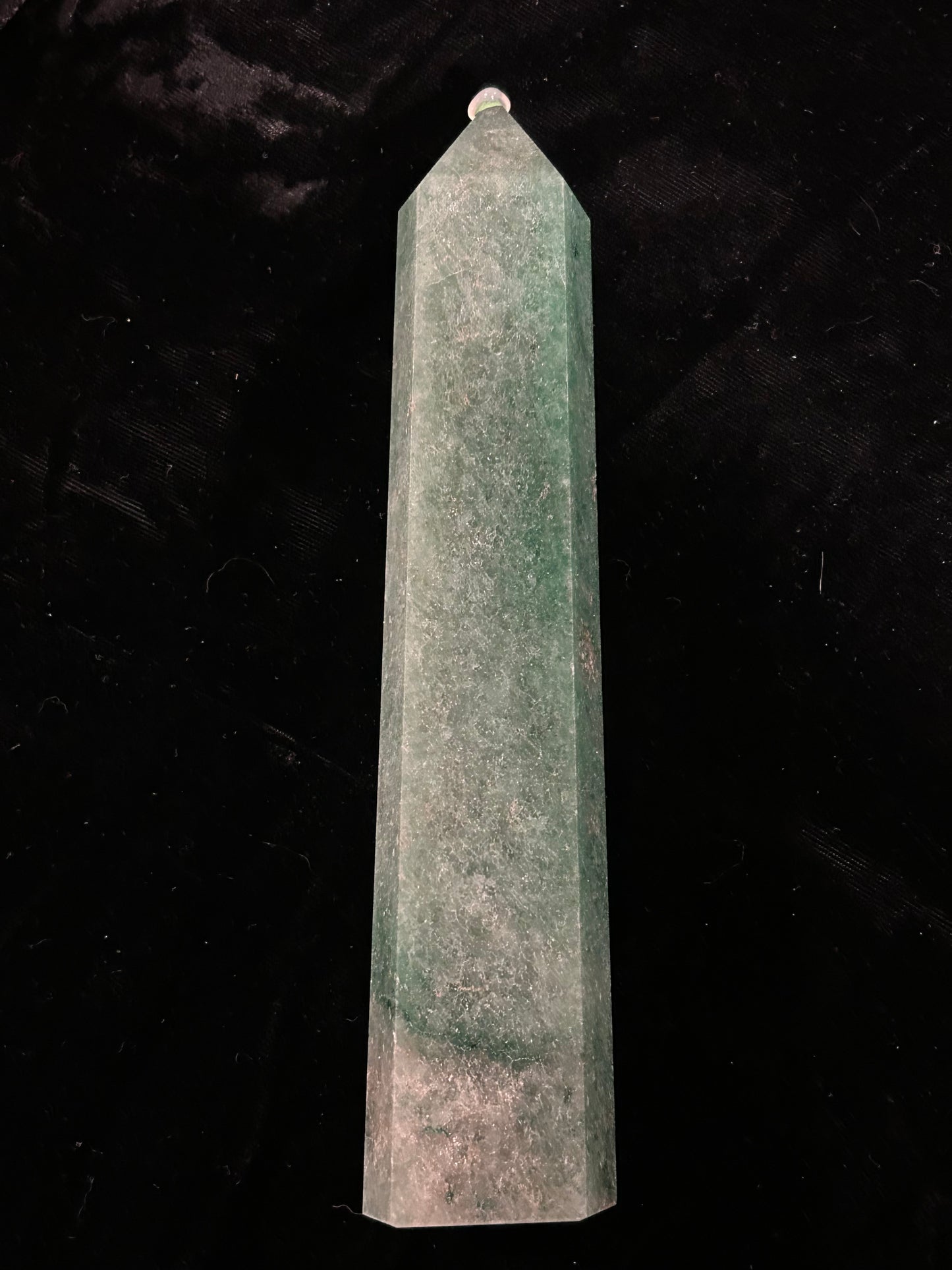 (#956) - Green Strawberry Quartz Tower - New