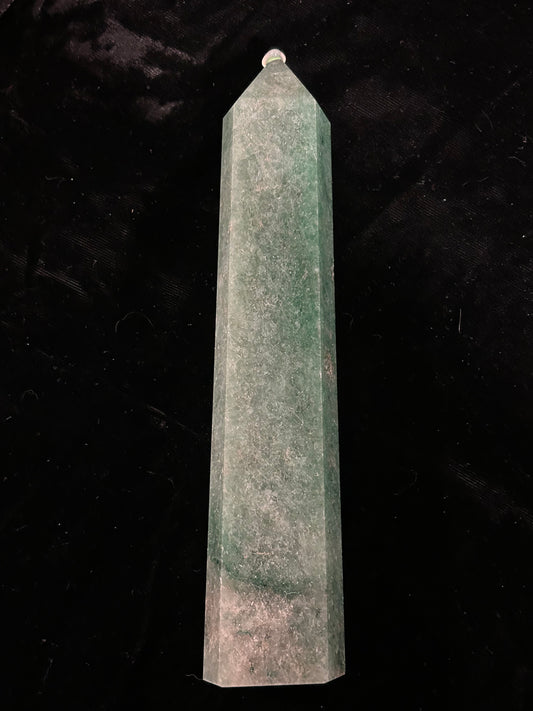 (#956) - Green Strawberry Quartz Tower - New