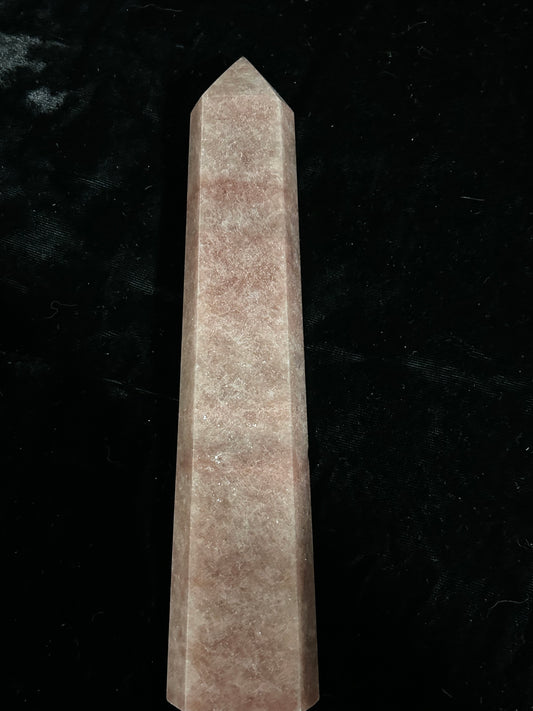 (#980) - Strawberry Quartz Tower - New