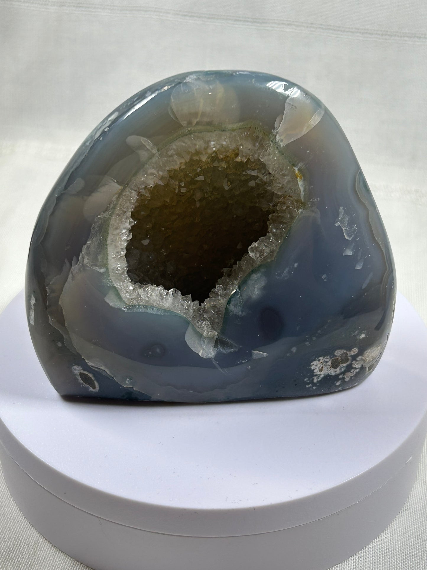 (#941) - Agate Geode Druzy - New