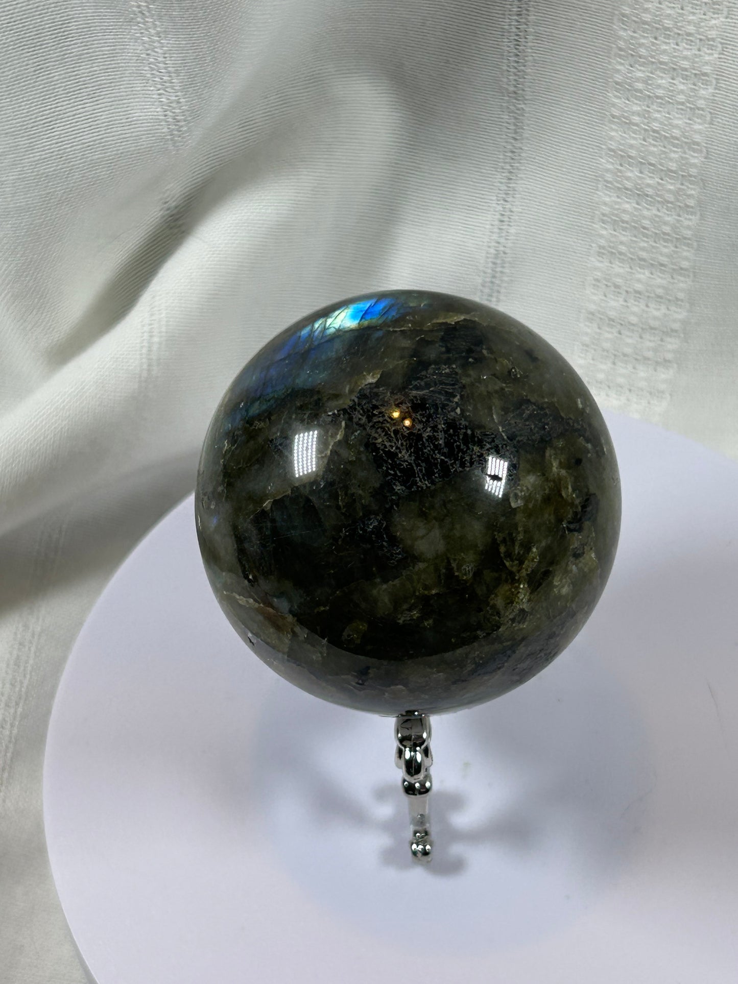 (#66) - LABRADORITE SPHERE POLISHED - NEW