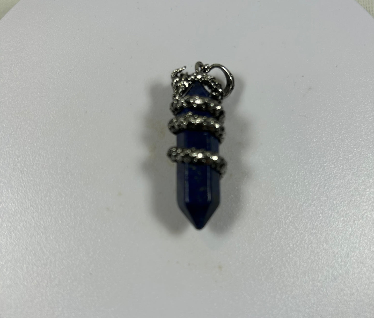 Lapiz Lazuli With Dragon Pendant - New